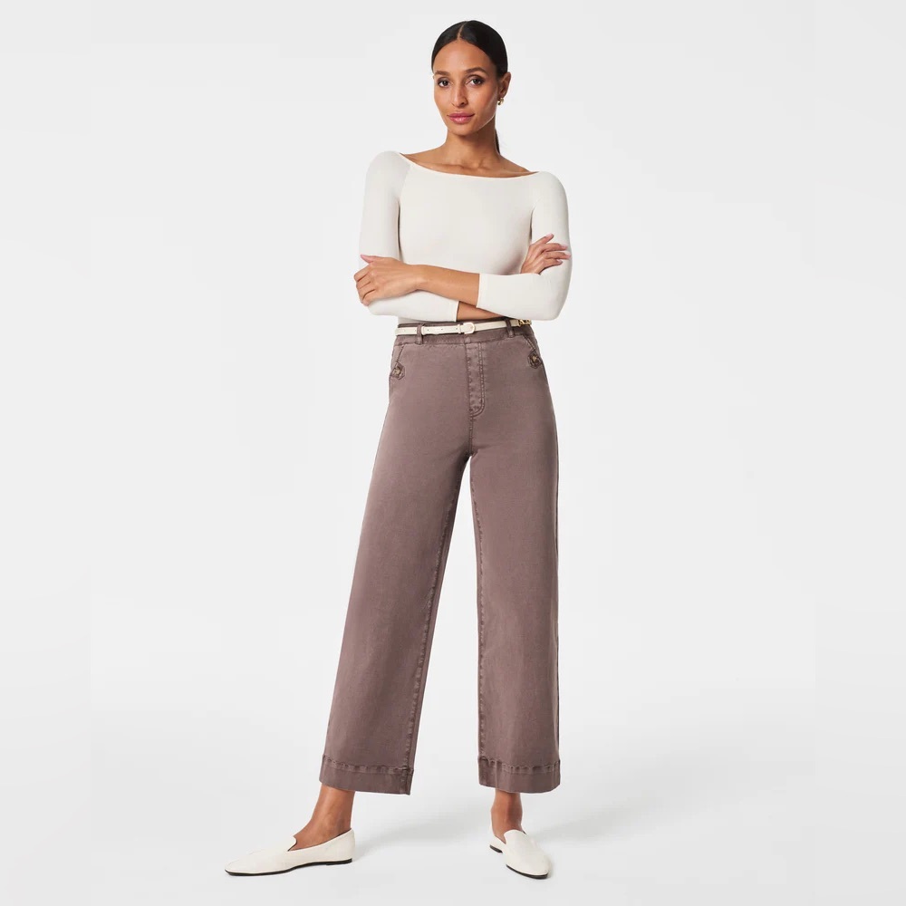 Spanx Stretch Twill Cropped Pant